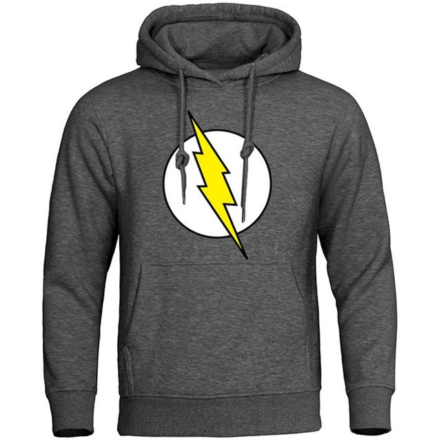 Men's Fashion Casual Lightning Printed Long Sleeve Sweatshirt - Image 5